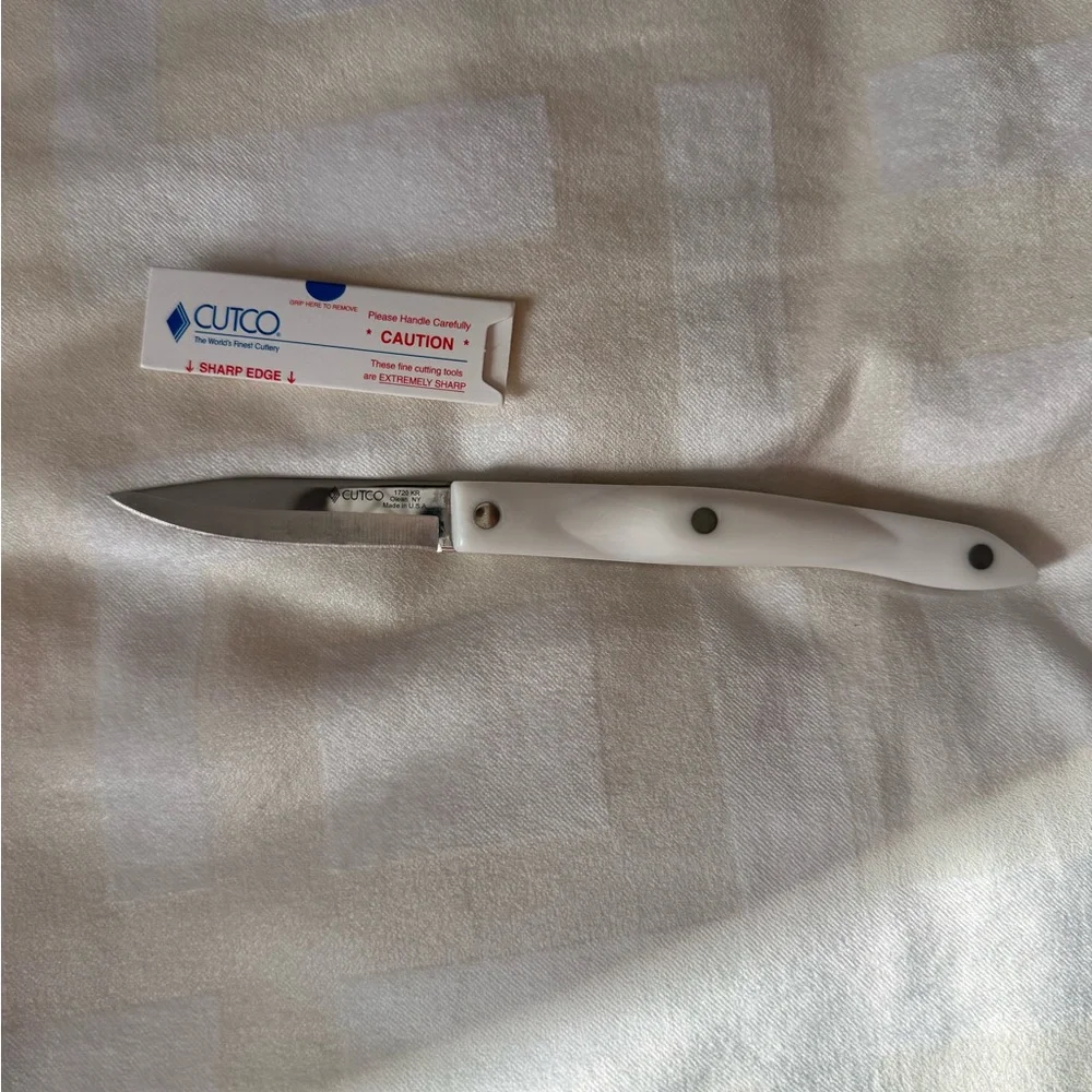 Cutco white Pearl Paring  Knife 2-3/4”